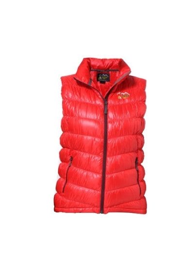 Fitness Mania - Ozark Caleo Ultralight Goose Down Womens Ski/Snowboarding Vest - Red