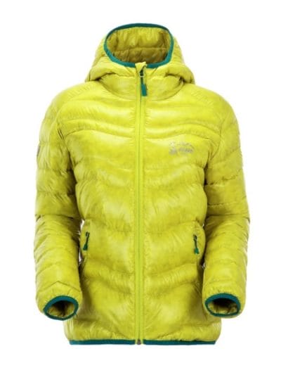 Fitness Mania - Ozark Endurance Goose Down Ultralight Womens Ski/Snowboarding Jacket - Yellow