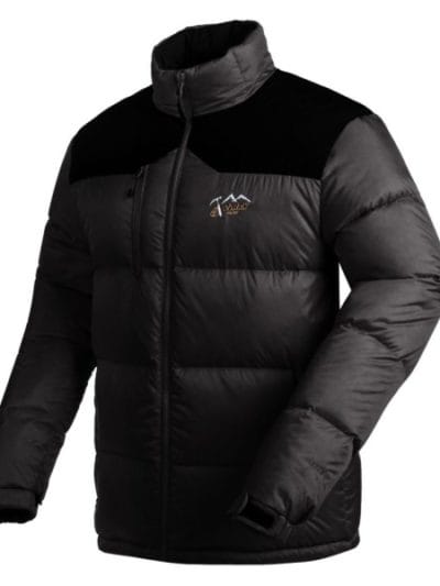Fitness Mania - Ozark High-Country Goose Down Mens Ski/Snowboarding Jacket - Black