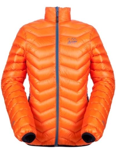 Fitness Mania - Ozark Hybrid Ultralight Goose Down Mens Ski/Snowboarding Jacket - Orange