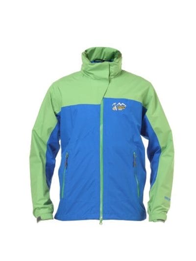 Fitness Mania - Ozark Inspiration Gore-Tex 2L Performance Mens Ski/Snowboarding Jacket - Blue/Green