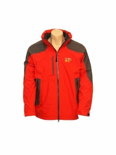 Fitness Mania - Ozark Nanook Gore-Tex 3-in-1 Mens Ski/Snowboarding Jacket - Deep Orange/Ash