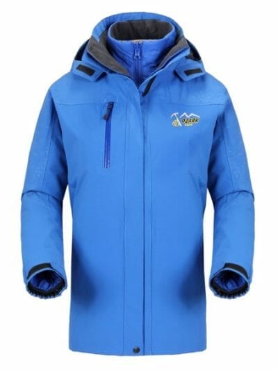 Fitness Mania - Ozark Saussurea Gore-Tex 2L 3-in-1 Womens Ski/Snowboarding Jacket - Blue