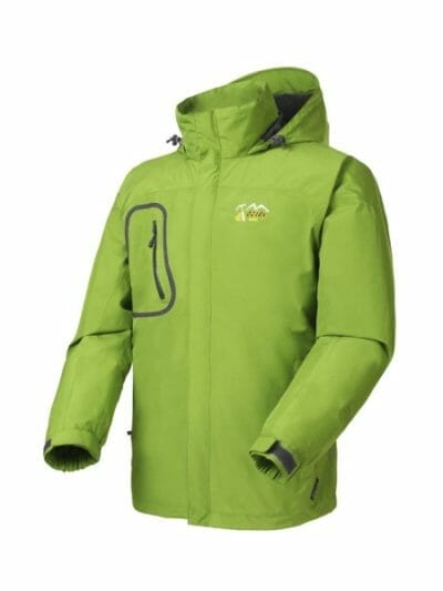 Fitness Mania - Ozark Venture Gore-Tex 2L Performance Mens Ski/Snowboarding Jacket - Green