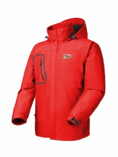 Fitness Mania - Ozark Venture Gore-Tex 2L Performance Mens Ski/Snowboarding Jacket - Red