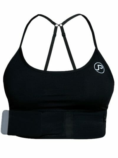 Fitness Mania - PocJox Kona Womens Crop Top - Black