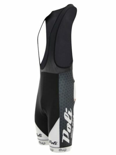 Fitness Mania - Poli Pilot Retro 2 Pro Cycle Unisex Bib Shorts - Black/White