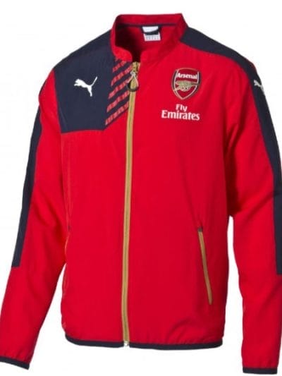 Fitness Mania - Puma Arsenal Mens Training Soccer Jacket - Red