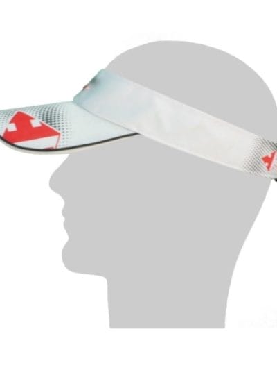 Fitness Mania - RaidLight Sun Running Visor - White/Red