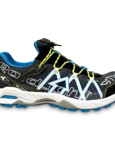 Fitness Mania - RaidLight Team R-Light 004 Mens Trail Running Shoes - Black/Blue/Lime Green