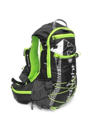 Fitness Mania - RaidLight Trail Pack - Endurance XP14 Hydration Backpack - Black/Lime Green
