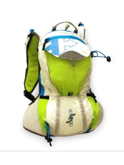 Fitness Mania - RaidLight Ultra Olmo 5L Hydration Pack with 2 x 750mL Bottles OR 1.5L Bladder - Green/Blue/White