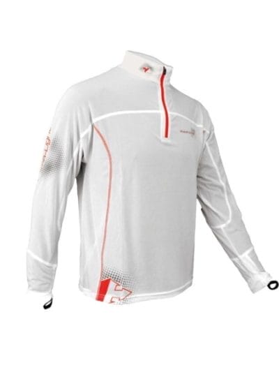 Fitness Mania - RaidLight Ultralight Unisex Desert Long Sleeve Shirt - White/Red