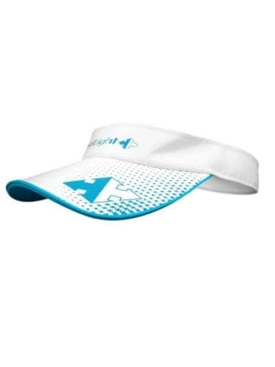 Fitness Mania - RaidLight Unisex Sun Running Visor - White/Electric Blue