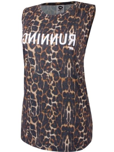 Fitness Mania - Running Bare Easy Rider Crew Neck Womens Muscle Tank - Sasha