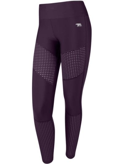 Fitness Mania - Running Bare High Rise Set The Standard Full Length Womens Training Tights - Bad Kitty/Perforated