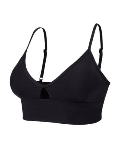 Fitness Mania - Running Bare Strike A Pose Womens Bralette - Black