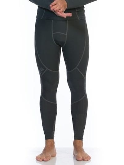 Fitness Mania - SIX30 Charcoal Mens Compression Tights - Black