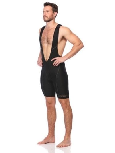 Fitness Mania - SIX30 Mens Compression Cycling Bib Shorts - Black