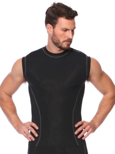 Fitness Mania - SIX30 Mens Compression Training Tank Top - Black