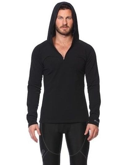 Fitness Mania - SIX30 Mens Hooded Running Jacket - Black