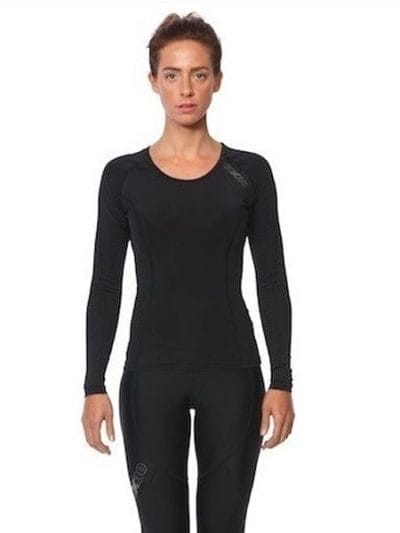 Fitness Mania - SIX30 Womens Long Sleeve Compression Top - Black