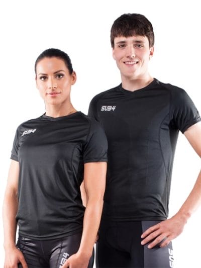 Fitness Mania - SUB4 Action Unisex Running T-Shirt - Black