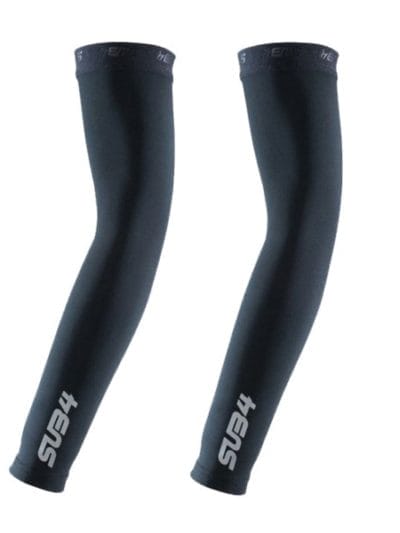 Fitness Mania - SUB4 Roubaix Unisex Cycling Arm Warmers - Black