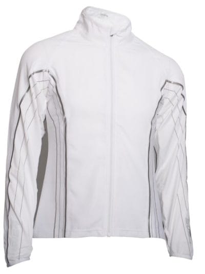 Fitness Mania - SUB4 Running Shell Womens Jacket - White