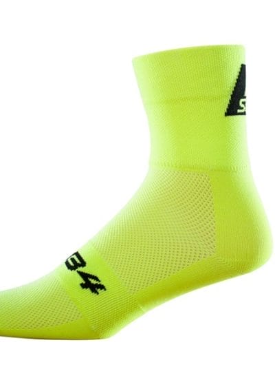 Fitness Mania - SUB4 Womens Cycling Socks - Fluro