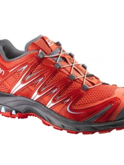 Fitness Mania - Salomon XA PRO 3D - Womens Trail Running Shoes - Papaya/Lotus Pink
