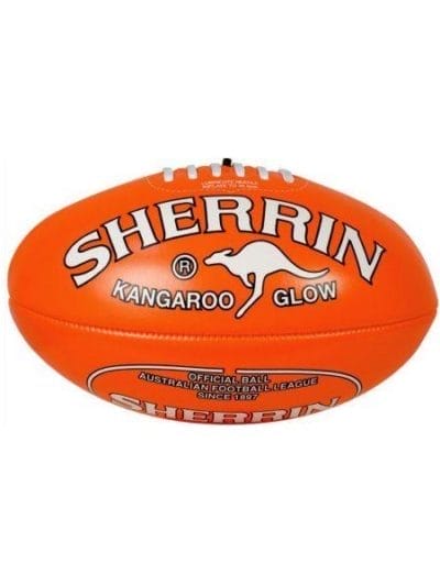 Fitness Mania - Sherrin Soft Touch Glow Football - Orange