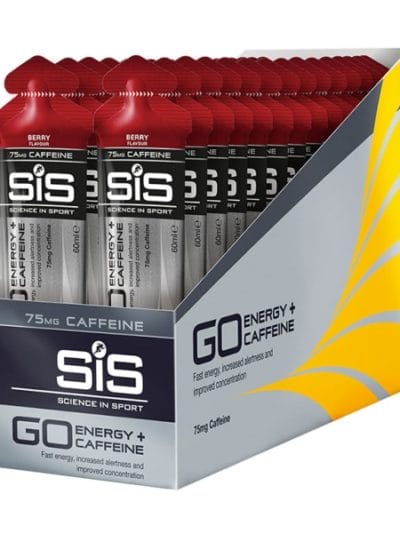 Fitness Mania - SiS Go Energy + Caffeine Gels - Box of 30 x 60ml