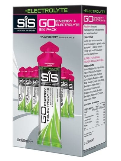 Fitness Mania - SiS Go Gel + Electrolytes - 6 Pack x 60ml