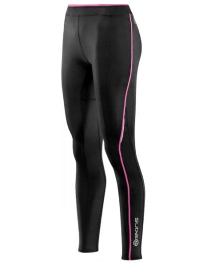 Fitness Mania - Skins A200 Womens Compression Long Tights - Black/Pink