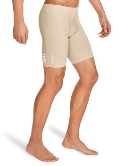 Fitness Mania - Skins A400 Mens Compression Power Shorts (2016) - Beige