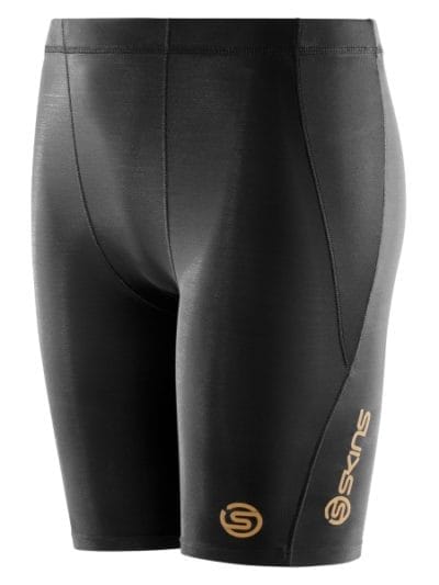 Fitness Mania - Skins A400 Youth Compression Half Tights (2016) - Black