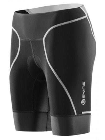 Fitness Mania - Skins Cycle Womens Bike Shorts - Black/White