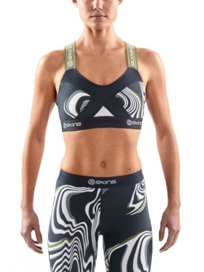 Fitness Mania - Skins DNAmic Speed Womens Crop Top - Living Lines