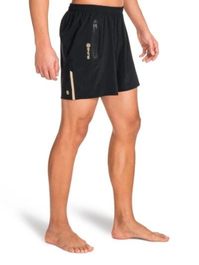 Fitness Mania - Skins Plus Reflex Mens Training Shorts - Black/Gold