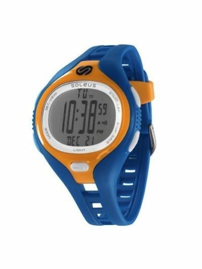 Fitness Mania - Soleus Dash Large Running Watch - Blue/Orange