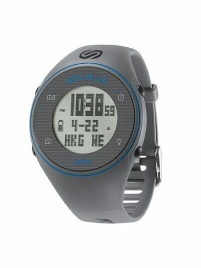 Fitness Mania - Soleus GPS One - Running Watch - Grey/Blue