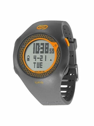 Fitness Mania - Soleus GPS Turbo - Running Watch - Grey/Orange