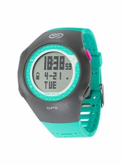 Fitness Mania - Soleus GPS Turbo - Running Watch - Teal/Grey