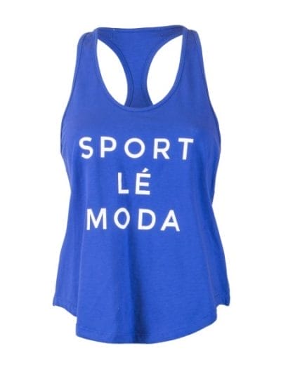 Fitness Mania - Sport Le Moda Womens Training Singlet - Navy