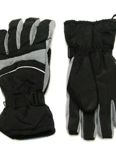 Fitness Mania - Summit Mens Ski Boarding Gloves - Black/Grey