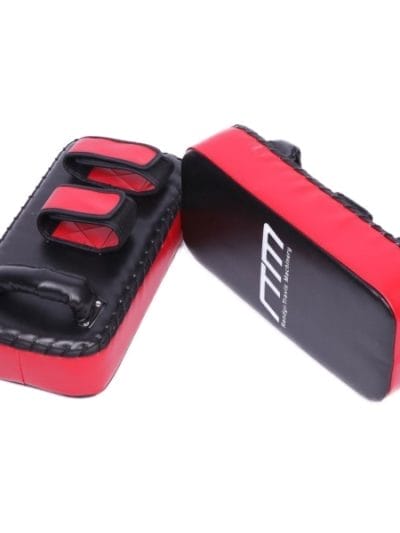 Fitness Mania - Thai Pads Kickboxing Shield - Black/Red