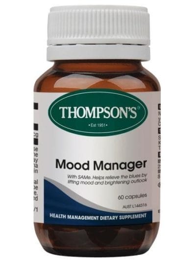 Fitness Mania - Thompsons Mood Manager - 60 Capsules