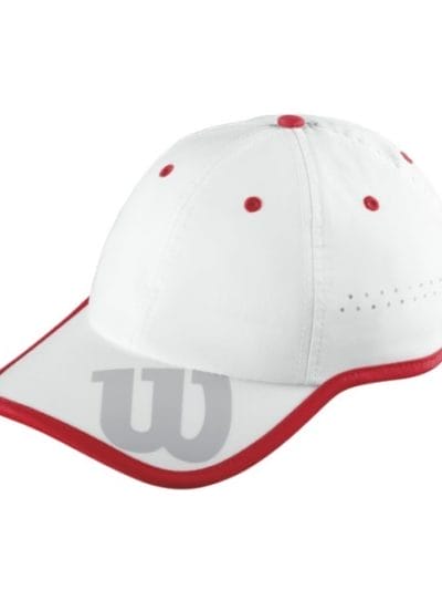 Fitness Mania - Wilson Baseball Cap - White/Red