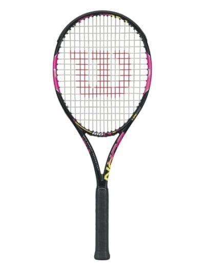 Fitness Mania - Wilson Burn 100LS Tennis Racquet - Pink